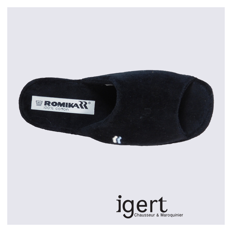 Romika Mule Eponge Paris Noir