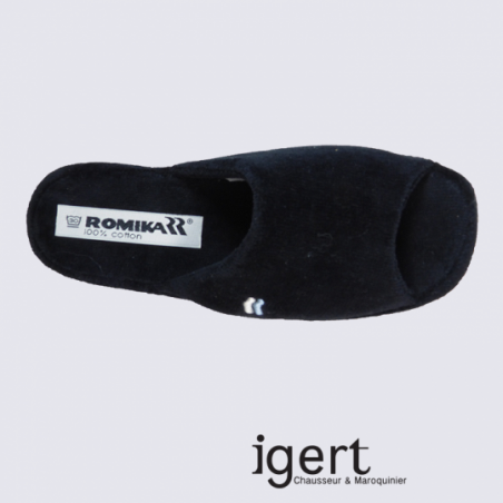 Romika Mule Eponge Paris Noir