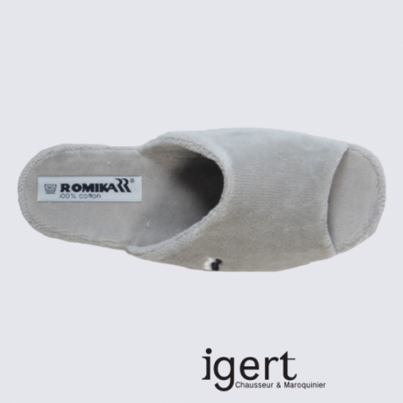 Romika Mule Eponge Paris Platine