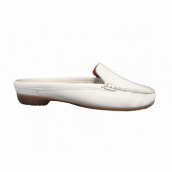 Ara Mule cuir blanc 50321