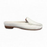 Ara Mule cuir blanc 50321