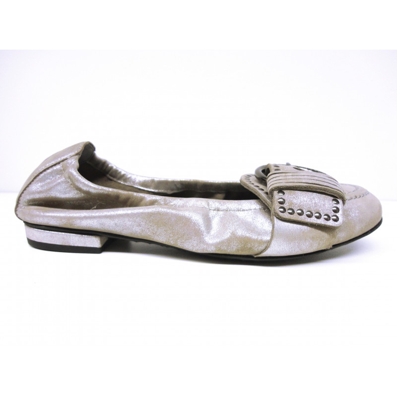 K&S Ballerine 71 91590 Taupe Argent