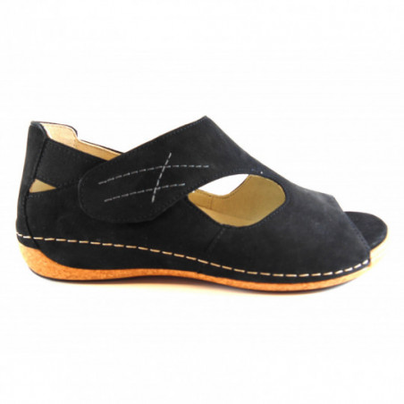 Chaussure semi ouverte en nubuck Waldlaufer Chaussure semi ouverte en nubuck Waldlaufer