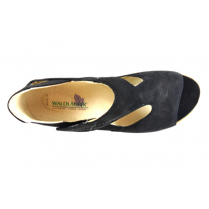 Chaussure semi ouverte en nubuck  Waldlaufer