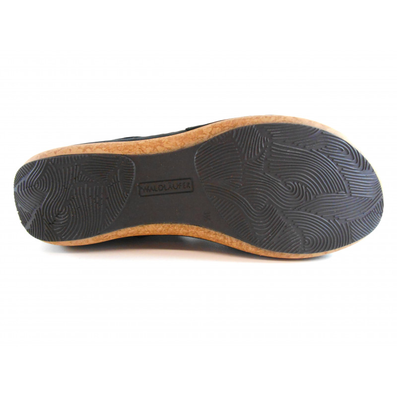Chaussure semi ouverte en nubuck  Waldlaufer
