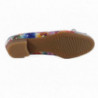 Ballerines Ara en cuir à motif fleurs Ballerines Ara en cuir à motif fleurs