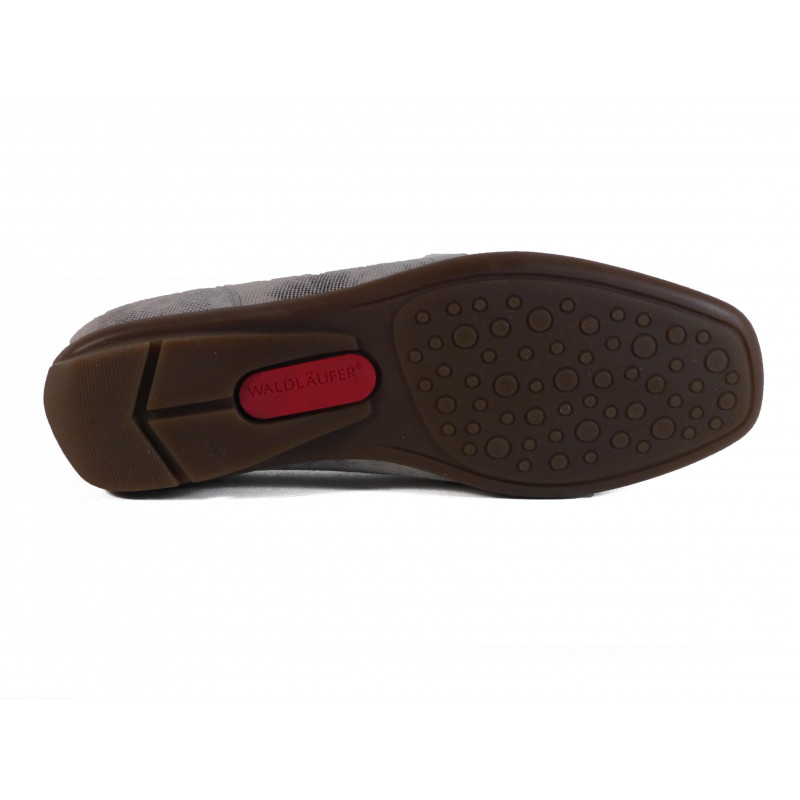 Mocassin en cuir Waldlaufer Confort à largeur