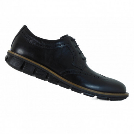 Chaussures de ville en cuir Ecco tendance noir