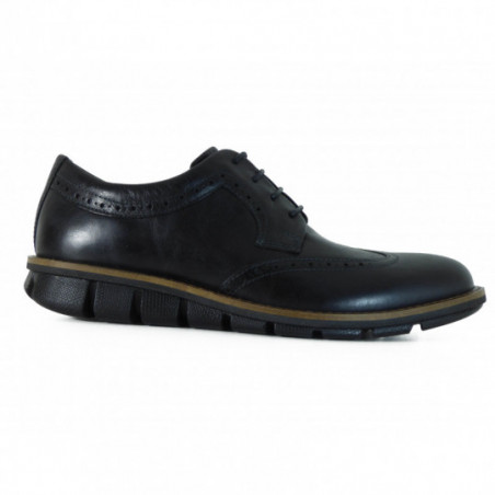 Chaussures de ville en cuir Ecco tendance noir