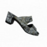 Mules Vital en cuir crème tendance à bride velcros Confort Mules Vital en cuir crème tendance à bride velcros Confort