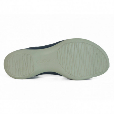 Nu-pied en cuir Bleu Marine tendance Ecco Nu-pied en cuir Bleu Marine tendance Ecco