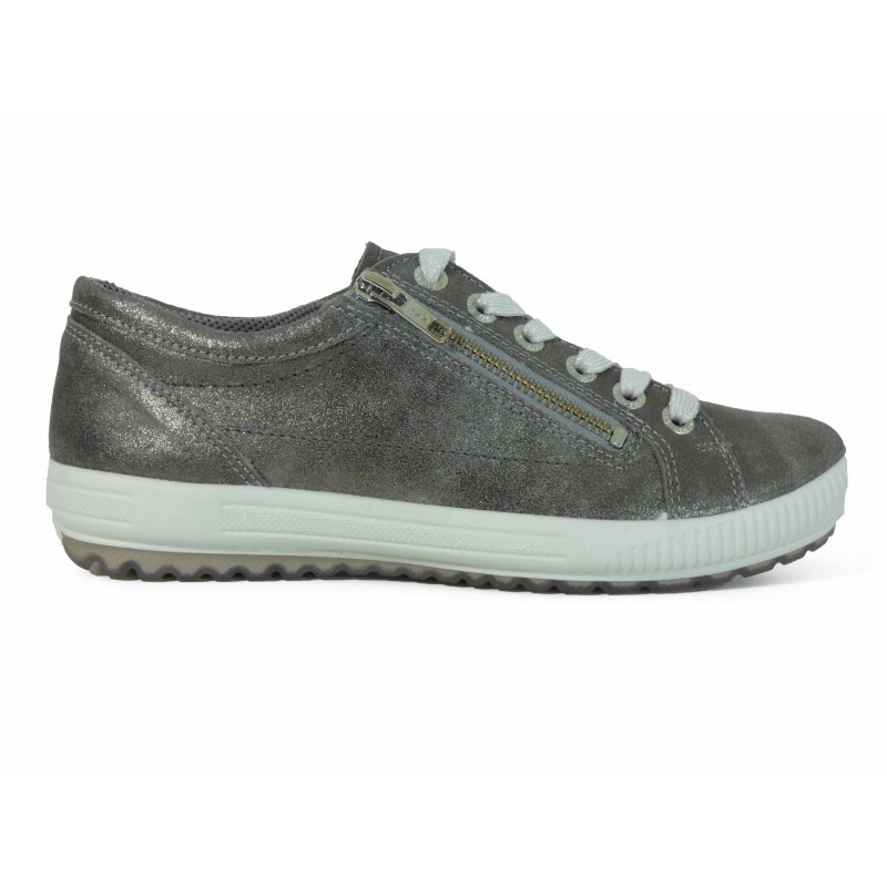 Basket Legero en cuir tendance taupe