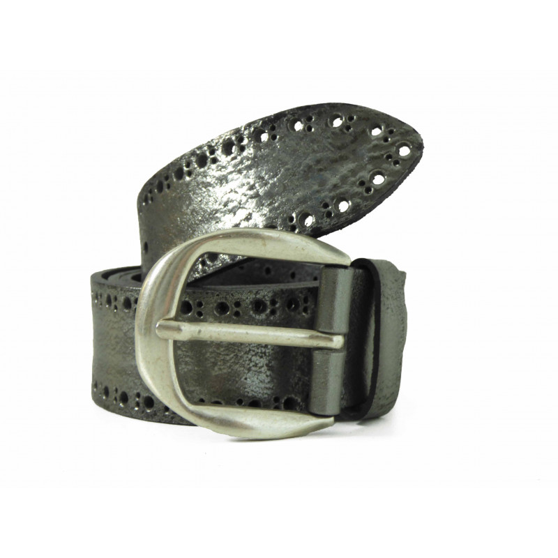 Ceinture Bernd Götz en Cuir argent mode et tendance Ceinture Bernd Götz en Cuir argent mode et tendance