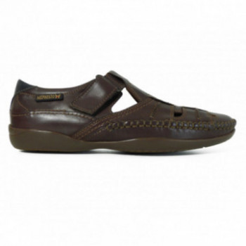 Chaussure d'été en cuir marron Mephisto tendance