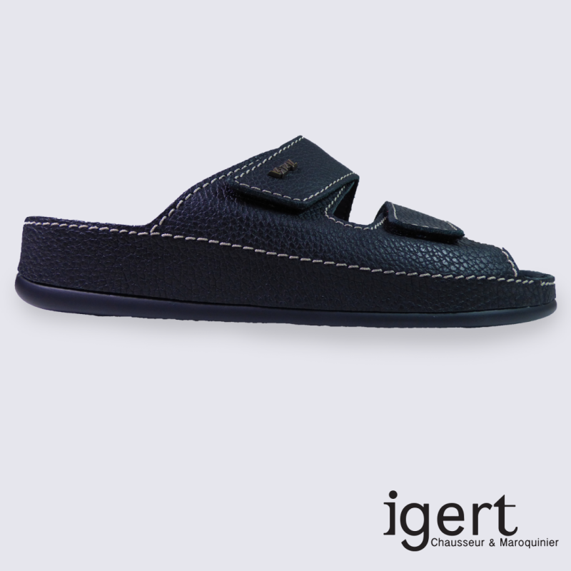 Mules Vital homme en cuir confort