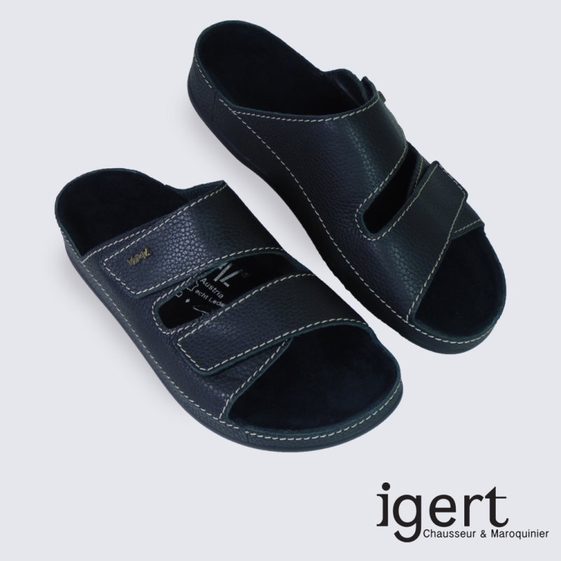 Mules Vital homme en cuir confort