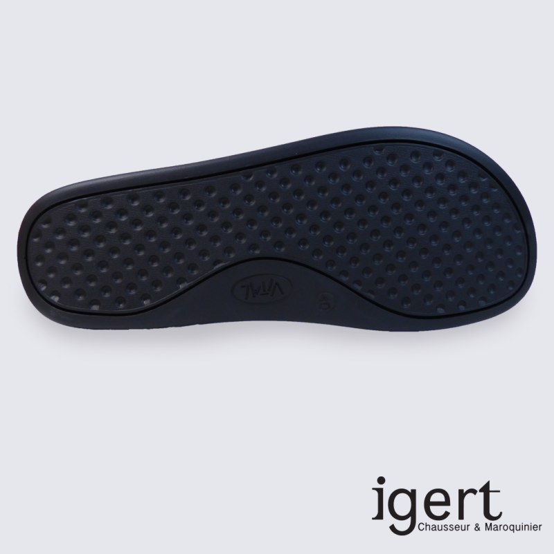 Mules Vital homme en cuir confort