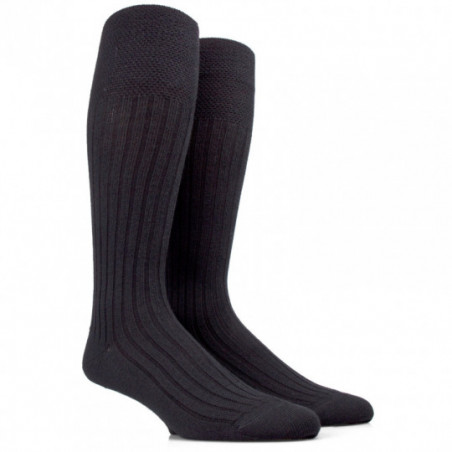 Chaussettes homme Doré Doré Mérinos & Coton noir