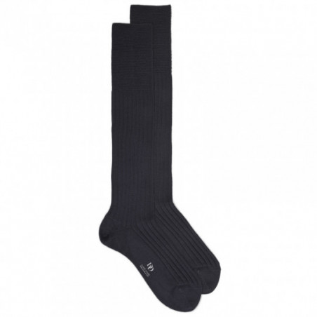 Chaussettes homme Doré Doré Mérinos & Coton noir