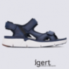 Sandales de marche bleu pour femme Allrounder confort