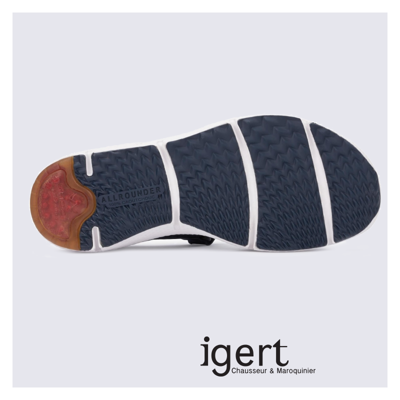 Sandales de marche bleu pour femme Allrounder confort
