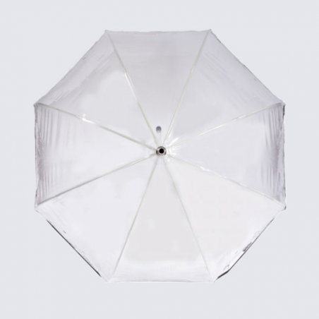 Parapluie cloche Isotoner, parapluie cloche transparent femme pvc/artiste Parapluie cloche Isotoner, parapluie cloche transparent femme pvc/artiste