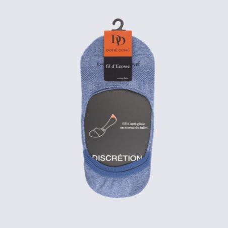 Chaussettes Doré Doré, chaussettes invisibles pour femme en coton croisette