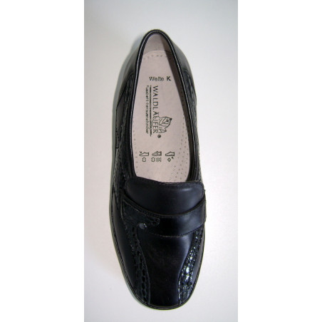 Waldlaufer Loafer 645505 Noir