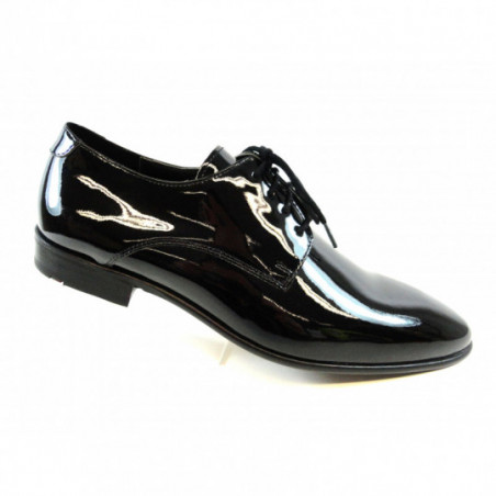 Chaussure ville Derby Homme vernis noir Lloyd