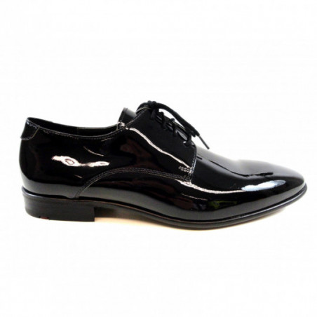 Chaussure ville Derby Homme vernis noir Lloyd