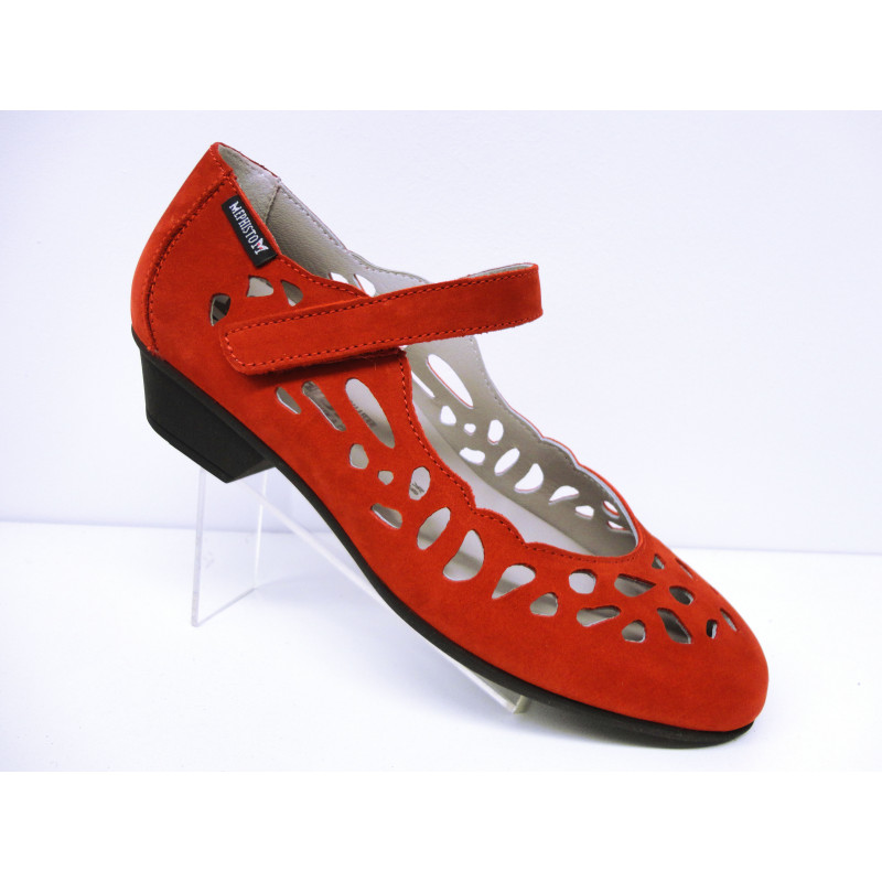Mephisto Ballerine Cyrilla Rouge