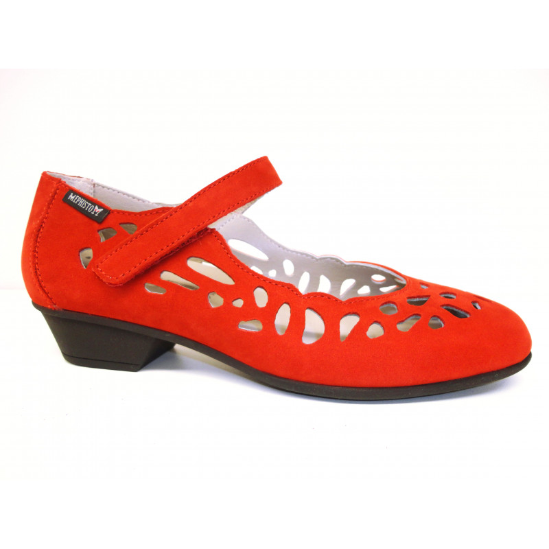 Mephisto Ballerine Cyrilla Rouge
