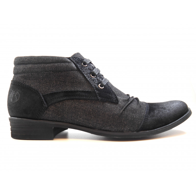 Chaussures montantes Homme Derby Noir Igert Dannemarie