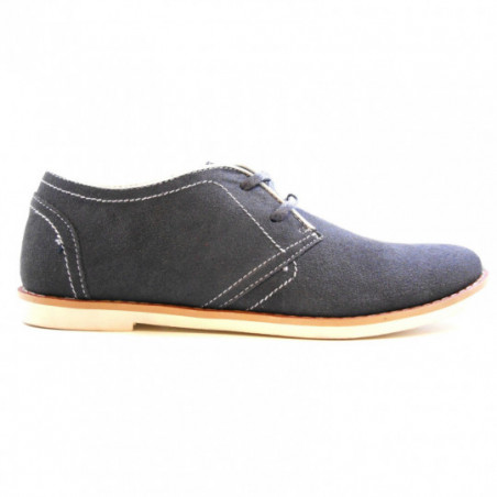 Chaussure pour homme en cuir bleu Kdopa