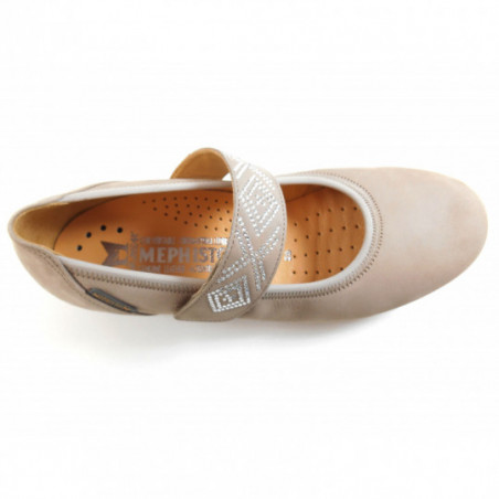 Mephisto Ballerine Elise Spark Gris Chaud Mephisto Ballerine Elise Spark Gris Chaud