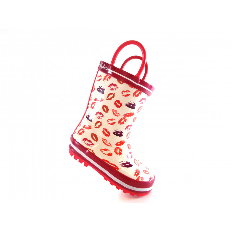 Bottes de Pluie Enfant en Caoutchouc Fille