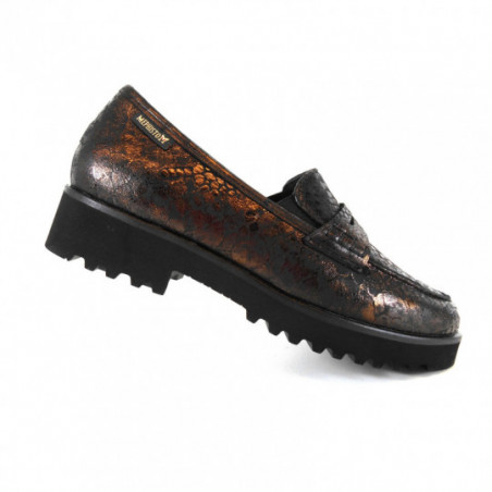 Mocassin Cuir Mephisto Sidney Bronze