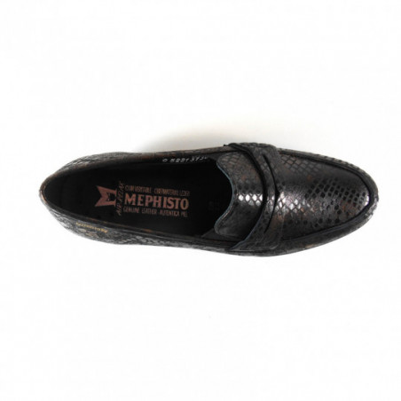 Mocassin Cuir Mephisto Sidney Bronze