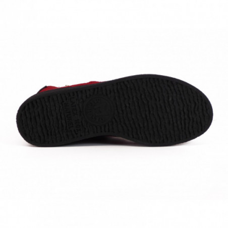 Bottine Mephisto confortable Cuir Nubuck Rouge