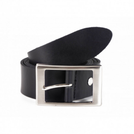 Ceinture Bernd Götz en Cuir noir Femme classique