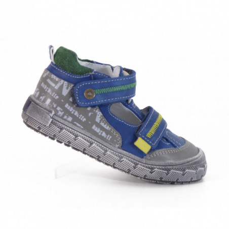 Sandale garcon Babybotte avec fermeture velco en cuir Sandale garcon Babybotte avec fermeture velco en cuir