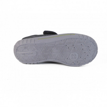 Chaussons Superfit garçon Gris motard