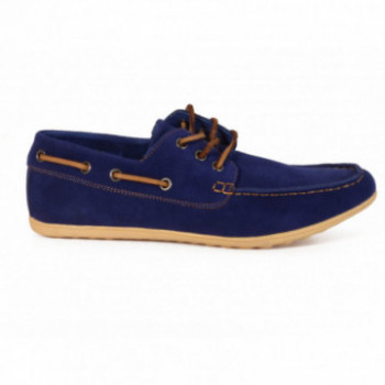 Mocassin en cuir Kdopa tendance bleu