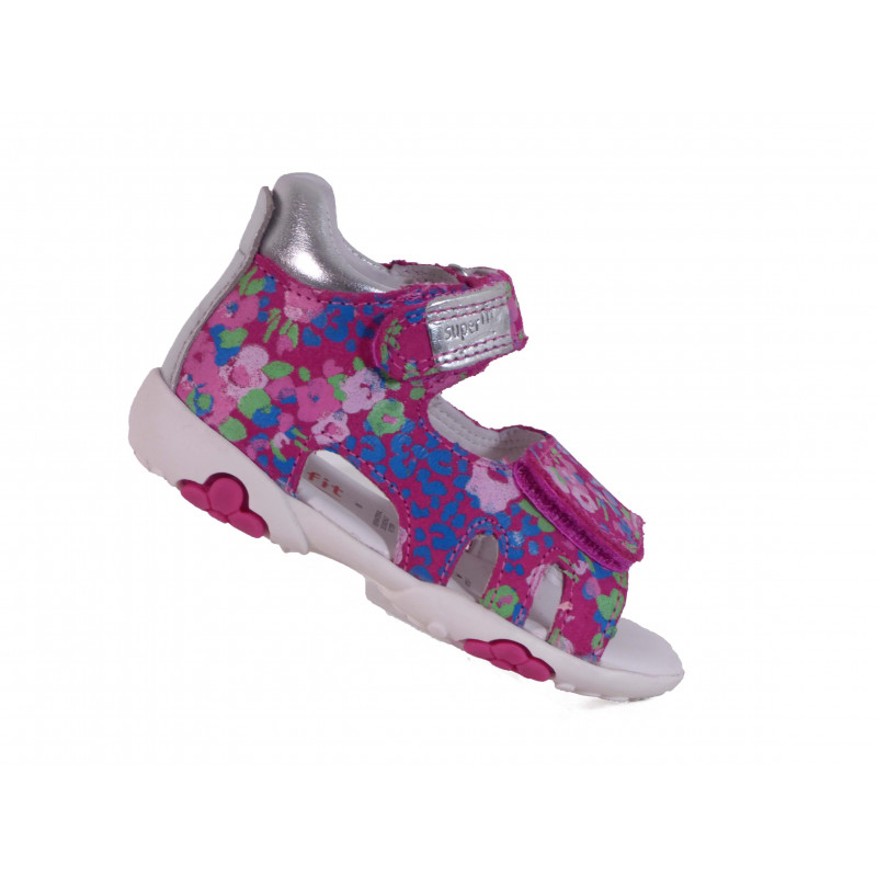 Sandale Fille Superfit à velcro cuir