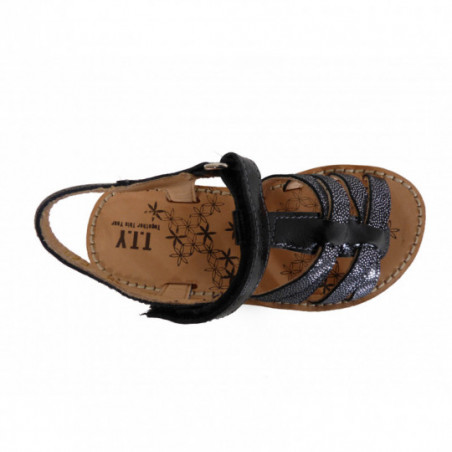 Nu-pieds Fille Tty en cuir Spartiates