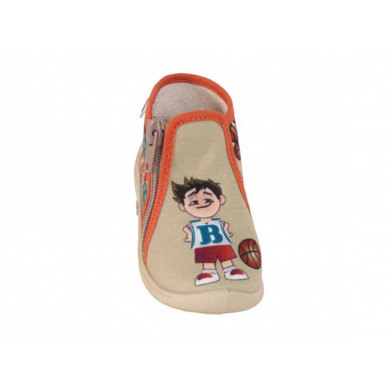 Chaussons gar on b b Babybotte zip Basketteur l Igert