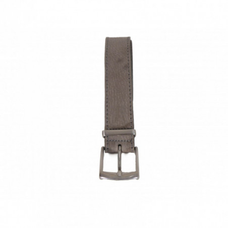 Ceinture en Cuir Bernd Götz grise Homme