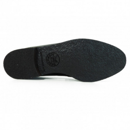 Mocassin en cuir vernis noir Mephisto tendance Piera