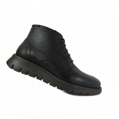 Bottines Homme en cuir Marron Confort