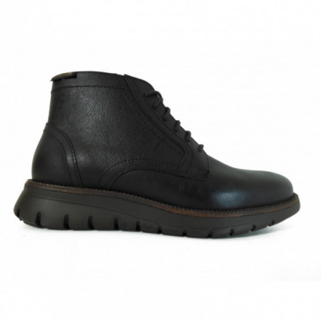 Bottines Homme en cuir Marron Confort